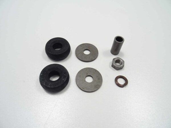 mounting kit for one shock absorber upper front + rear Fiat 124 Spider