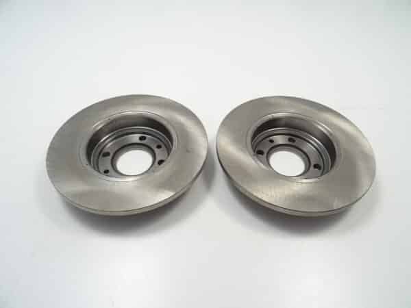 brake disk front set (2 pieces) 84/85 250mm from chassis number ...5506004 Fiat 124 Spider