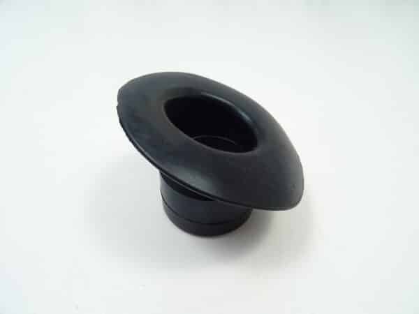 rubber cover on bumper bracket rear right 75-85 EURO/US Fiat 124 Spider