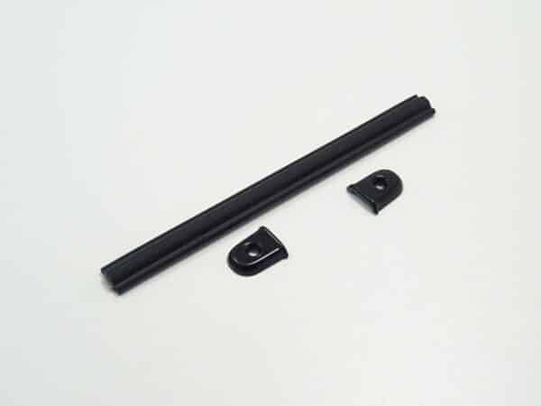 handle convertible top endings black Fiat 124 Spider