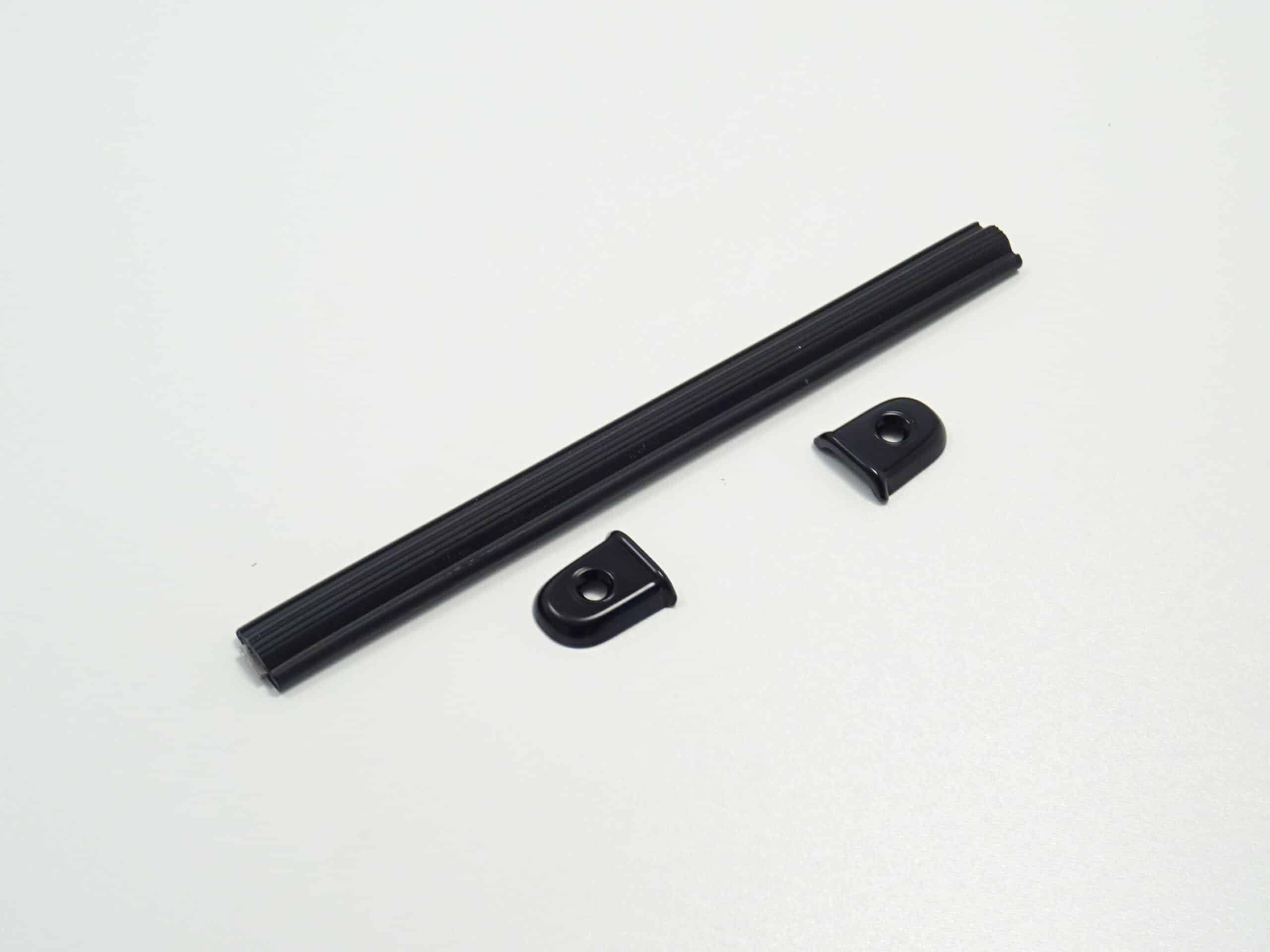 handle convertible top endings black Fiat 124 Spider