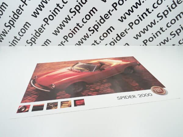 Poster Fiat 124 Spider