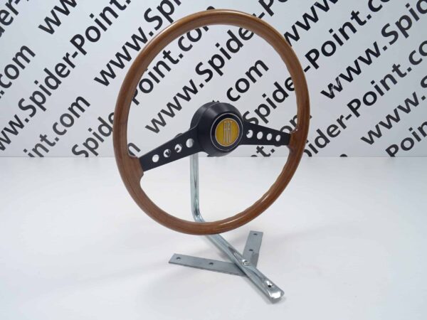 wood steering wheel 66-78 39cm incl. hub/horn button Fiat 124 Spider