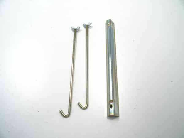 battery tie down set 66-85 Fiat 124 Spider