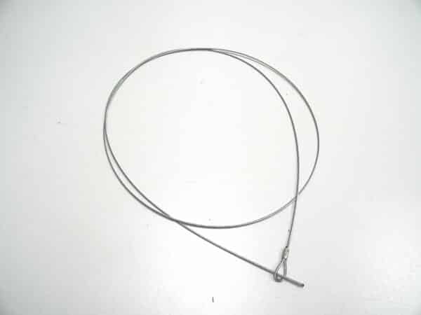 hood opener cable (emergency cable) Fiat 124 Spider