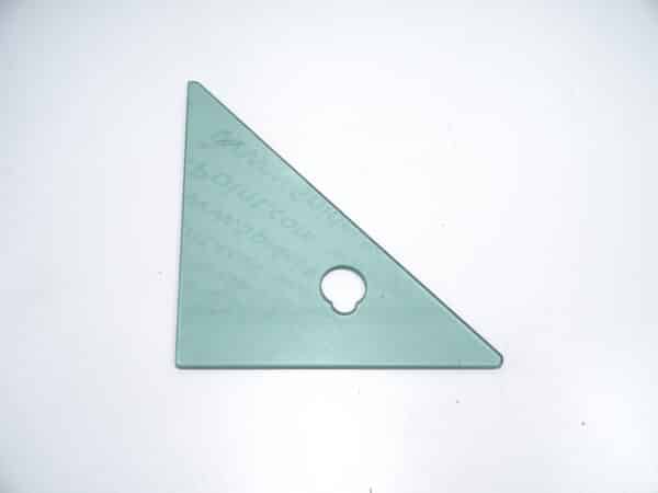 quarter window with hole for mirror 83-85 Fiat 124 Spider