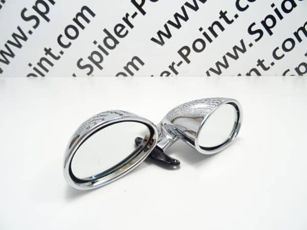 mirror set "California" Fiat 124 Spider