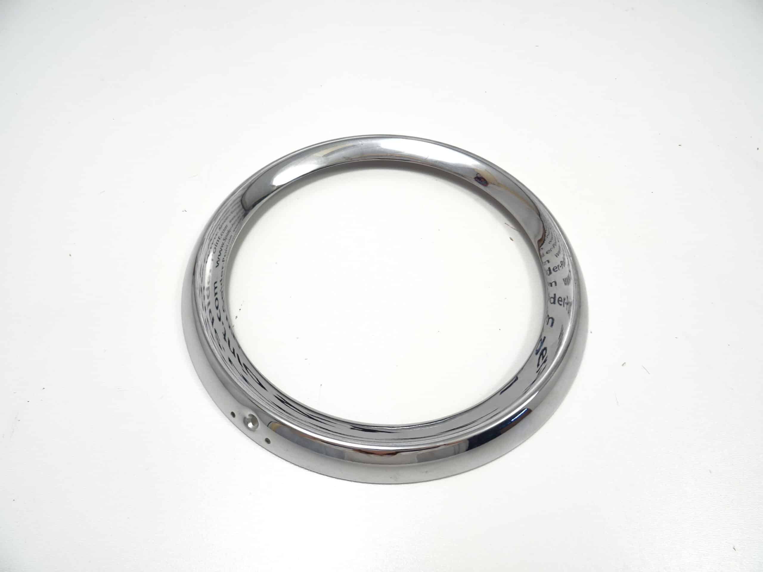 headlight ring chrome 66-71 (1 piece) Fiat 124 Spider