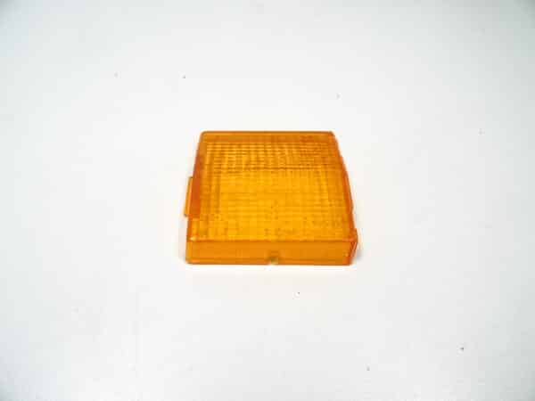turn signal lens yellow left 73-78 Fiat 124 Spider