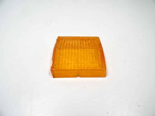 turn signal lens yellow right 73-78 Fiat 124 Spider