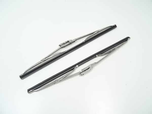 wiper bldes chrome set of 2 Fiat 124 Spider