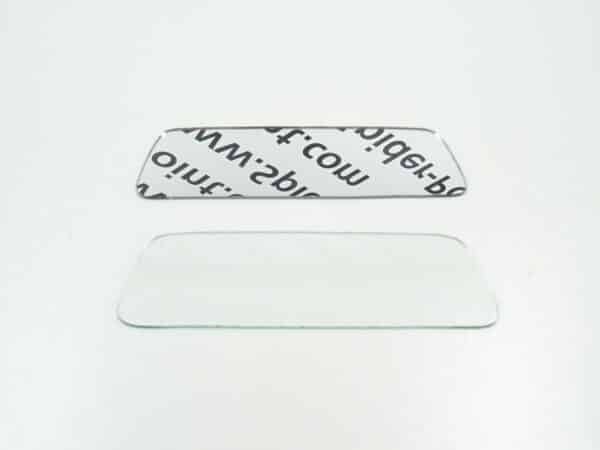 mirror repair kit (2 pieces) Fiat 124 Spider