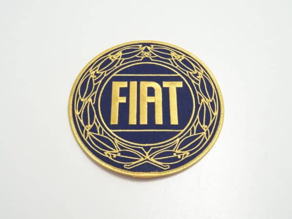 emblem Fiat to iron 15cm Fiat 124 Spider