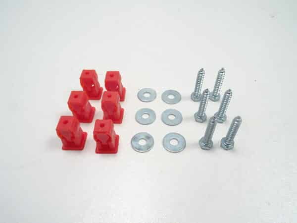 mounting set front spoiler 66-85 Fiat 124 Spider