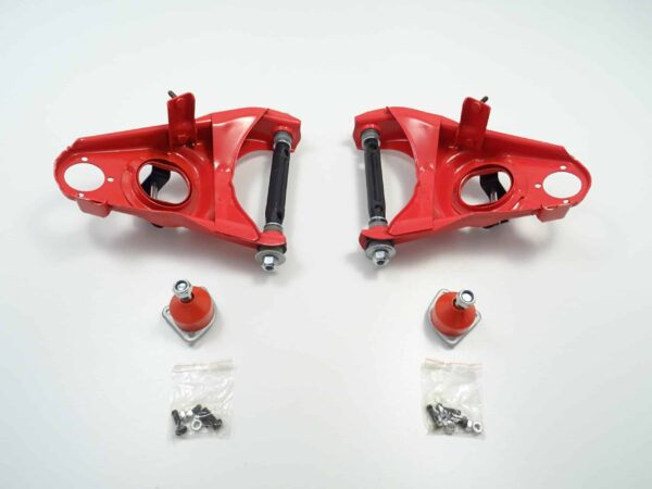 control arm lower set/high performance/set 2 pieces left+right Fiat 124 Spider