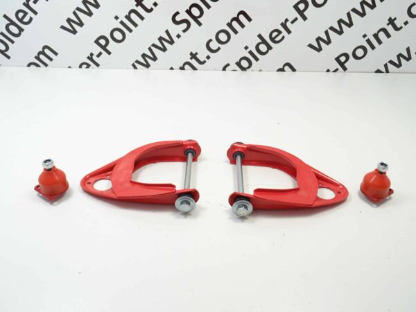 control arm upper set/high performance/set 2-pieces left+right Fiat 124 Spider