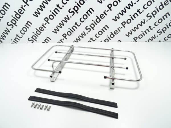 Luggage rack stainless steel 82x55cm "flat iron foot" Fiat 124 Spider
