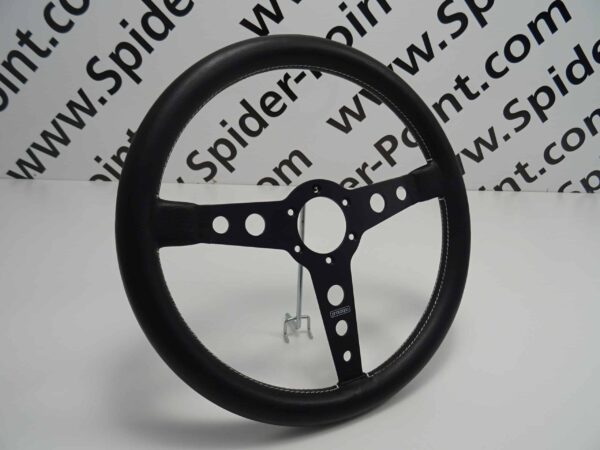 steering wheel leather black Abarth Fiat 124 Spider