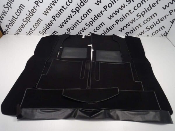 Carpet set 66-82 velor FIAT 124 Spider