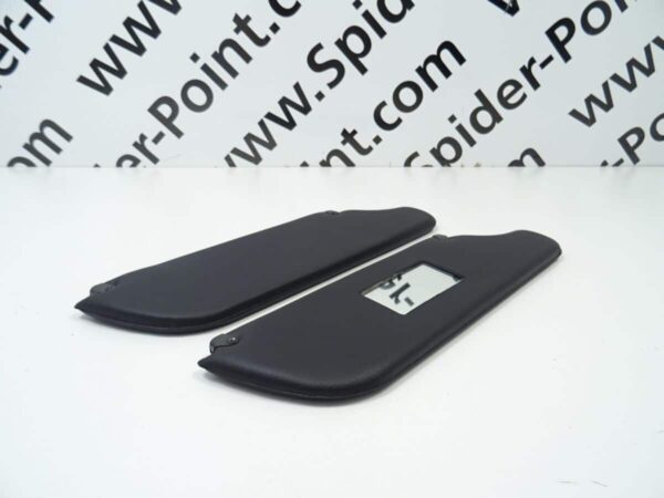 Sun visor set 2-piece 5mm bolt system 66-78 Fiat 124 Spider