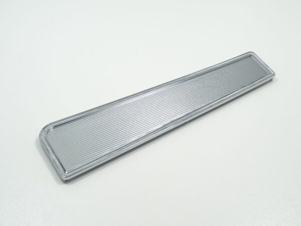 Plate on door 66-78 chrome Fiat 124 Spider