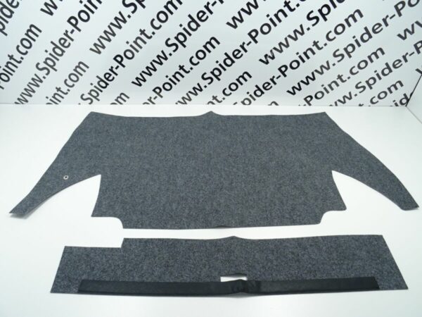 carpet set trunk gray -82 Fiat 124 Spider