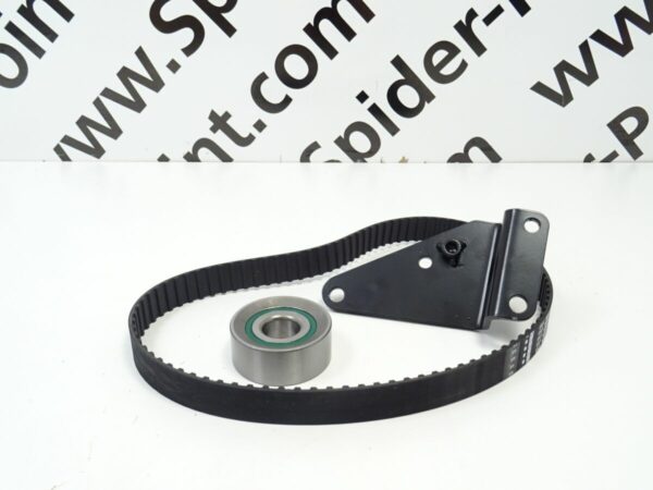 Drive Belt Set VX Compressor 3-Piece (Bearing * Bearing Plate * Timing Belt) Fiat 124 Spider