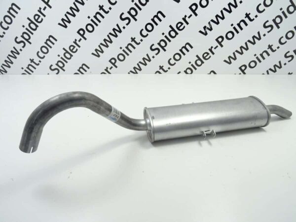 rear muffler 1800/2000er models carburetor and injector Fiat 124 Spider