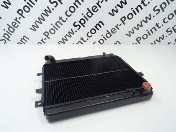 radiator 84/85 w/o filler (manual transmission) from chassis number.... 5506004 Fiat 124 Spider