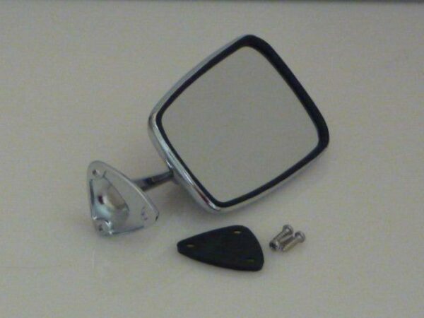 mirror chrome oval Fiat 124 Spider