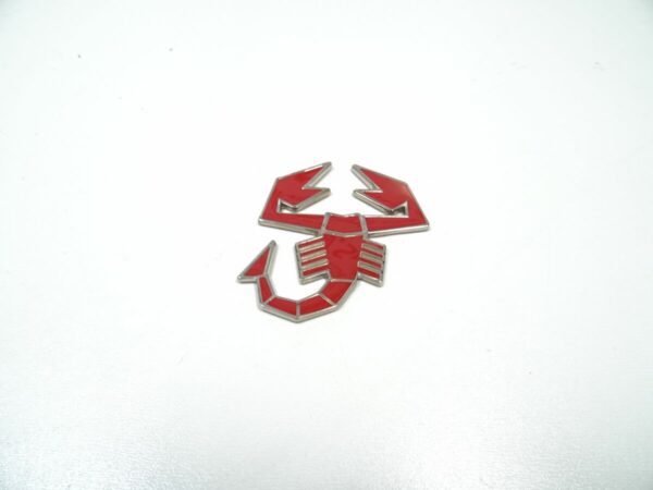 Abarth emblem red Fiat 124 Spider