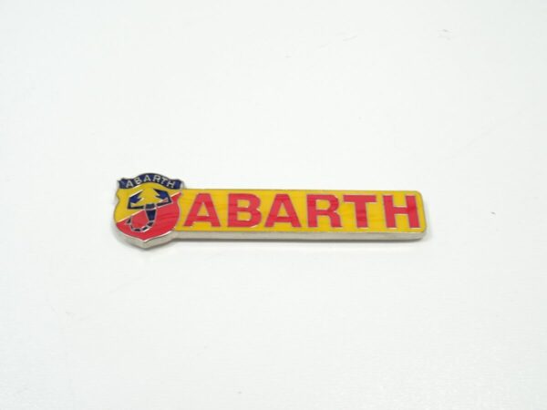 Abarth lettering with self-adhesive emblem Fiat 124 Spider