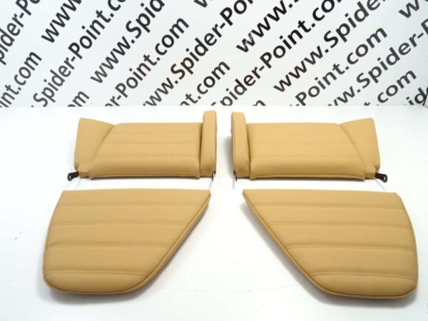 rear seats 2-piece leather tan Porsche