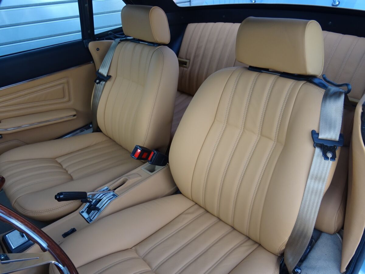 Leather interior, color of your choice including removal / installation Fiat 124 Spider - Image 5