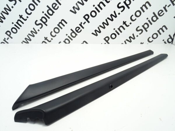 upper door rail set of 2-pieces ABS black 85-99 Porsche