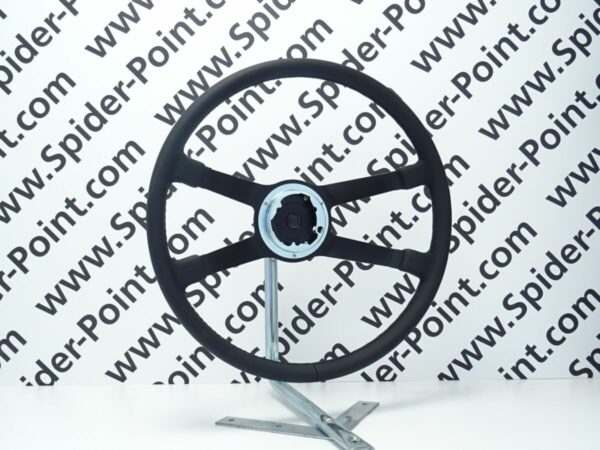 steering wheel leather black 38cm with mounting parts (without horn pad) in exchange