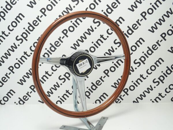 wood steering whell 42 cm 356B/C complete with horn button in exchange