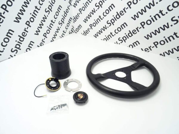 Sportlenkrad Momo V-35 incl. Nabe H-Knopf (G-Mod.74-84)