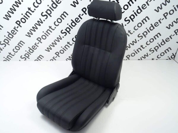 universal seats (2 pieces) leather 79-85 fiat 124 spider