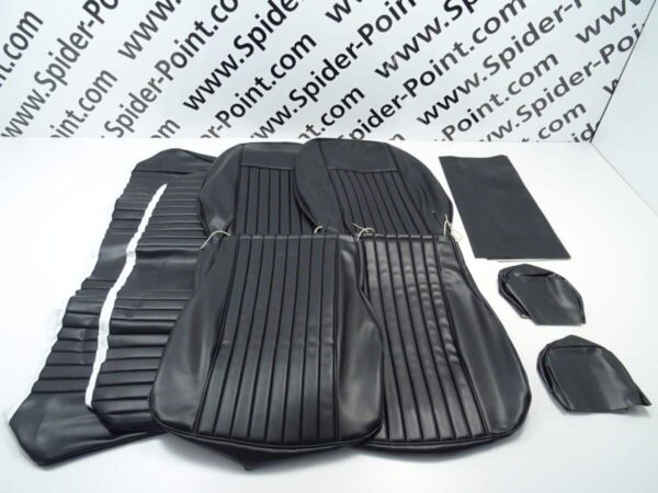 seat covers synthetic leather 66-78 fiat 124 spider
