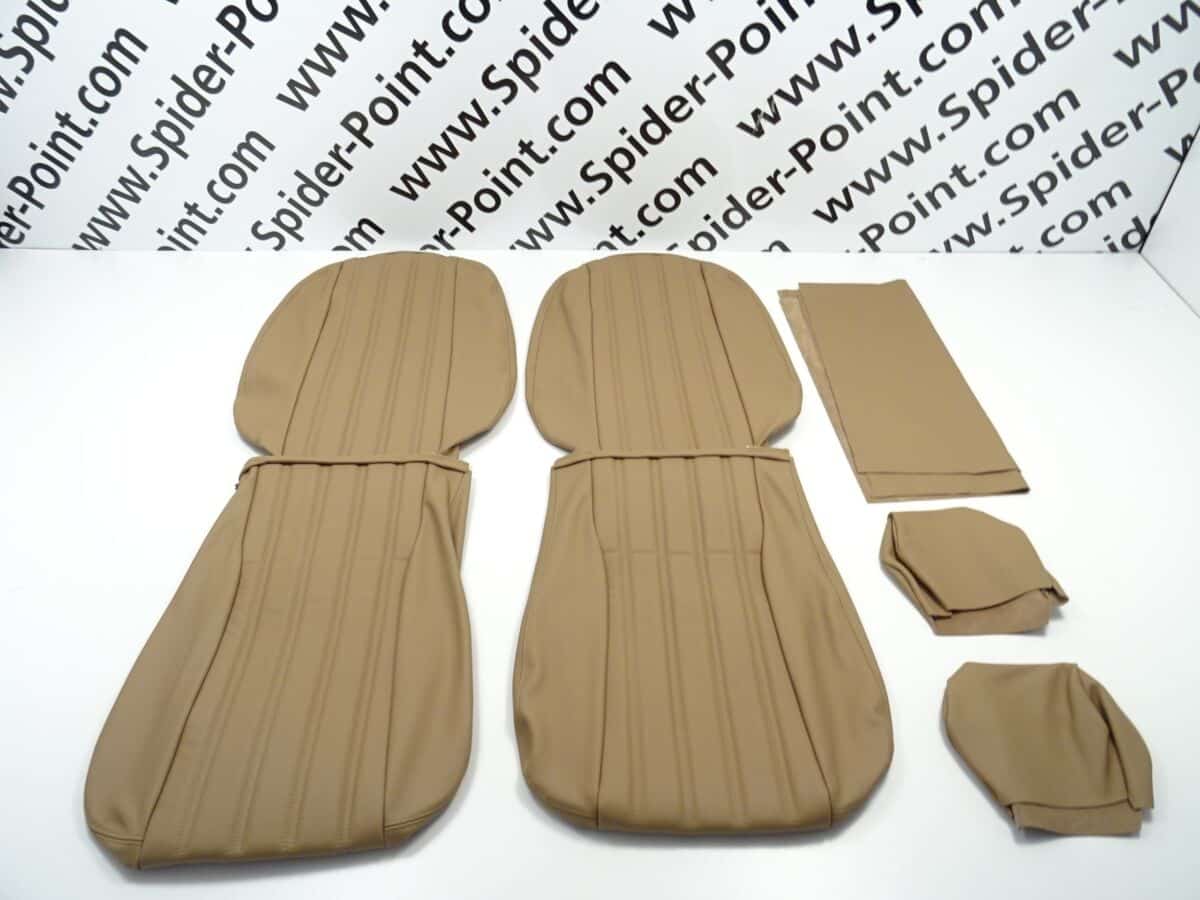seat covers synthetic leather 83-85 europe fiat 124 spider