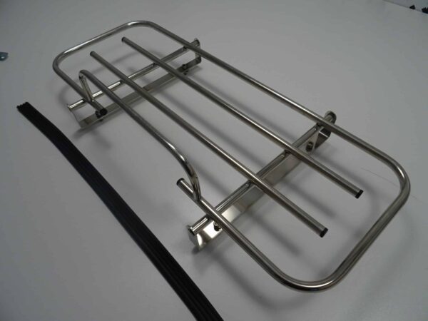 luggage rack 75x32 stainless steel fiat 124 spider