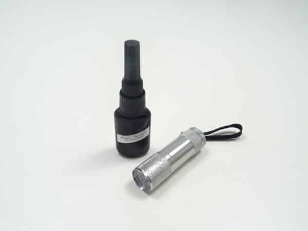 Glass special UV adhesive incl. UV lamp