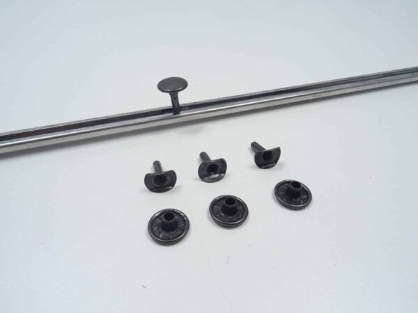 mounting kit moulding door panel 79-85 fiat 124 spider