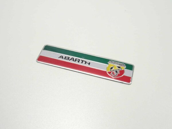 abarth lettering with self-adhesive emblem fiat 124 spider