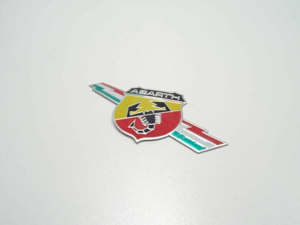 abarth lettering with self-adhesive emblem fiat 124 spider
