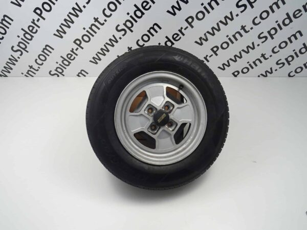 Rims Speedline (5 1/2x13) (4 pieces) incl. tires fiat 124 spider