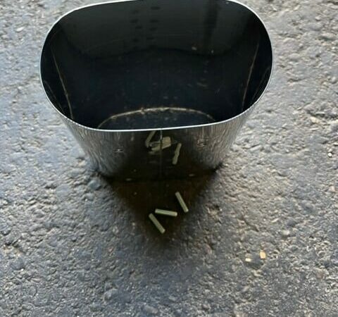 Exhaust cover oval Fiat Barchetta