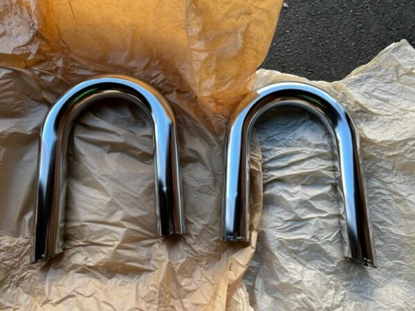 Roll bar chrome left/right Fiat Barchetta