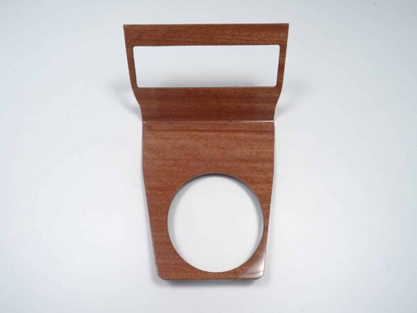 Wooden panel gear/radio manual transmission 83-85 Mahogany fiat 124 spider